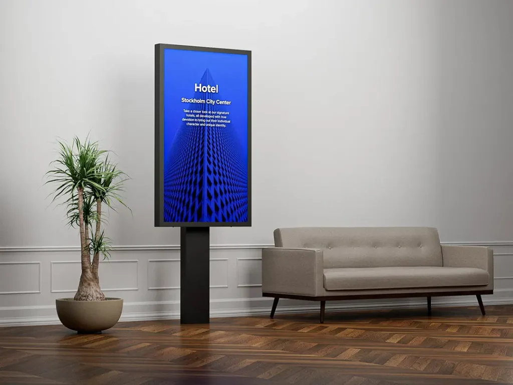 Indoor Digital Signage Stele